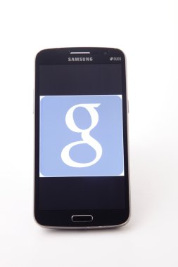 Mobile phone with logo