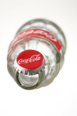 empty bottle of coca cola