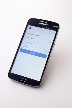 Mobile phone with application