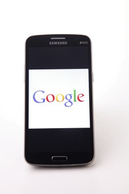 Mobile phone with logo