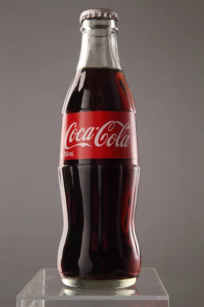 A bottle of Coca Cola drinks — стокове фото