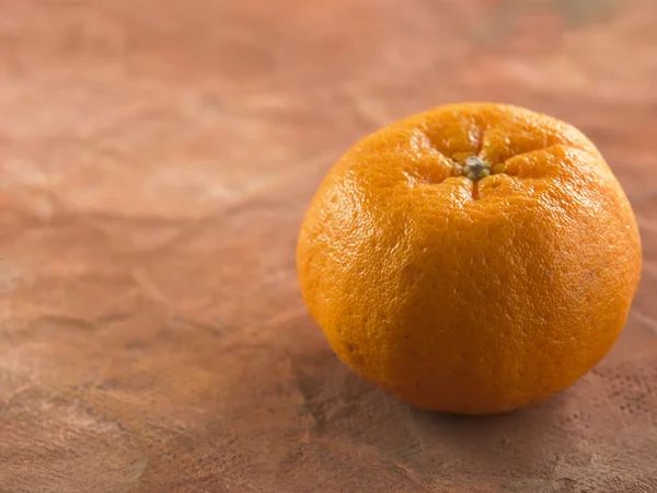 Один mandarin апельсин — стокове фото