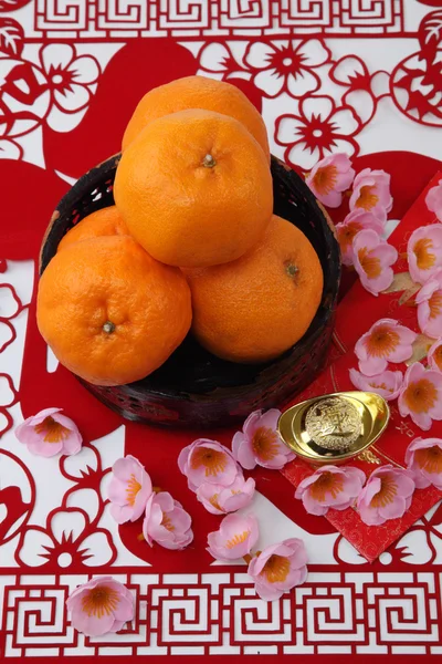 Skupina z mandarinky — Stock fotografie