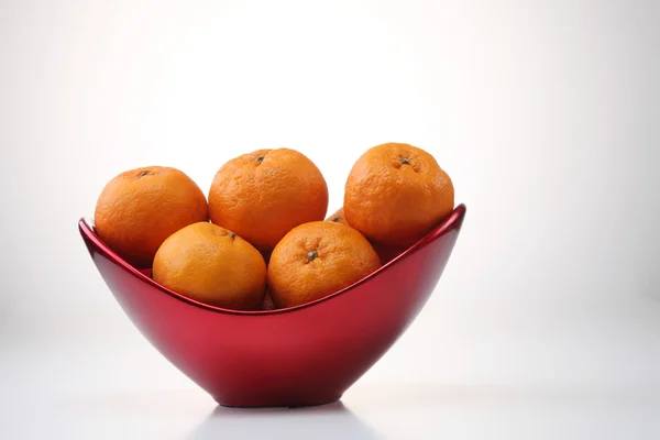 Mandarinky v misce — Stock fotografie