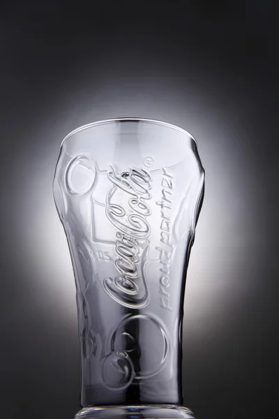 コカ ・ コーラのガラス — ストック写真
