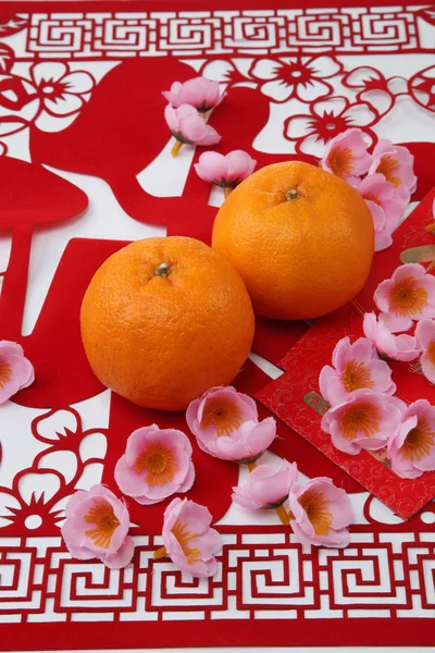 Skupina z mandarinky — Stock fotografie