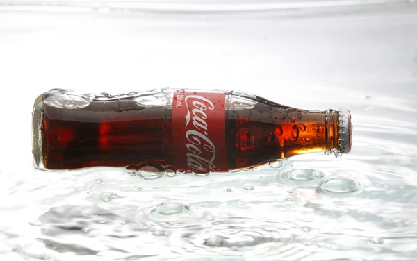 Üveg Coca Cola — Stock Fotó