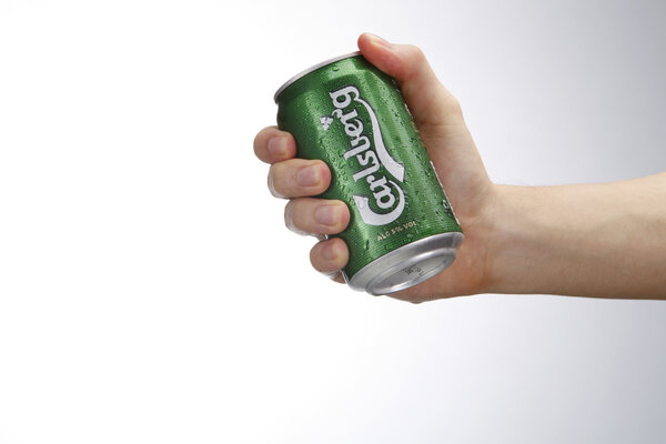 carlsberg beer can