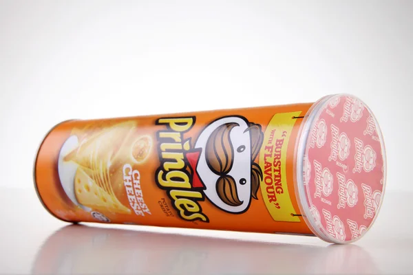 LONDON, UK - November 17, 2017: Pringles potato chips original in mini
