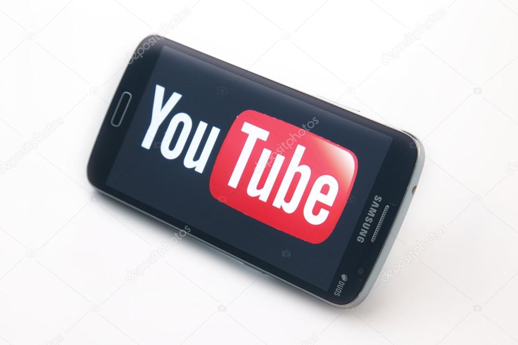 KUALA LUMPUR, MALAYSIA,  MAY 14, 2015:  Created in February 2005, YouTube is a video-sharing website based in San Bruno, California. In November 2006, it was bought by Google for US$1.65 billion