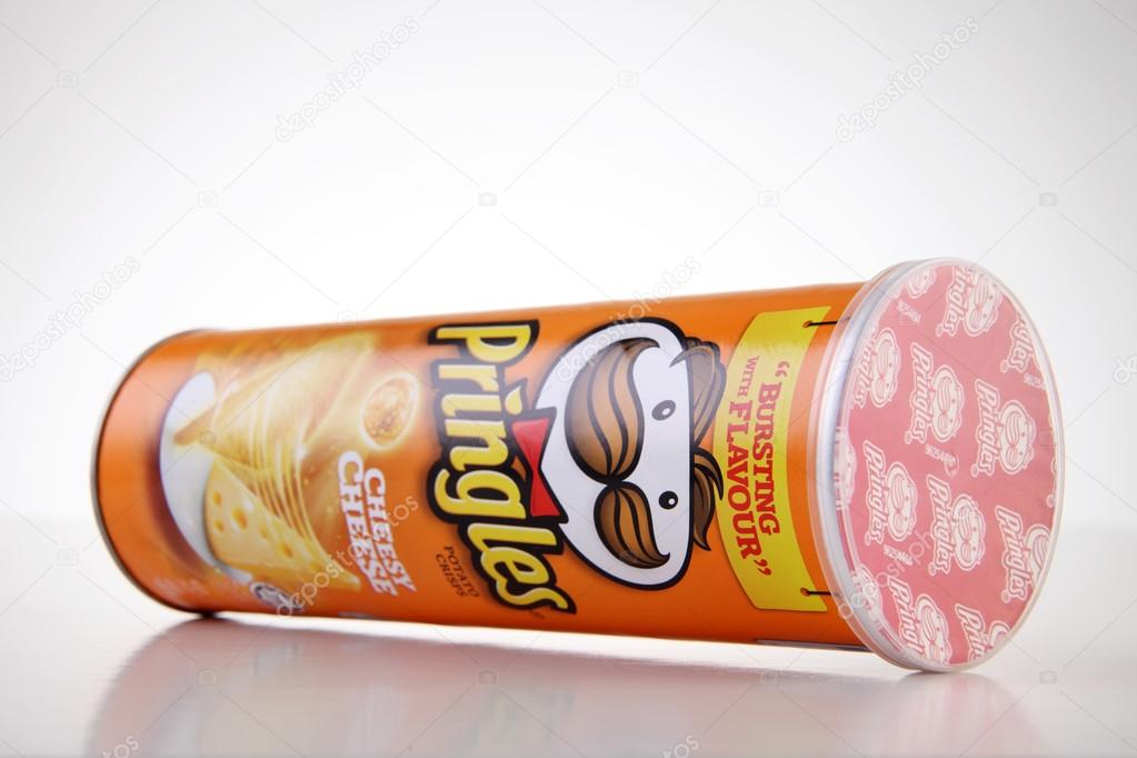KUALA LUMPUR, MALAYSIA,  MAY 14, 2015:  Owned by the Kellogg Company, Pringles is a brand of potato snack chips sold in 140 countries