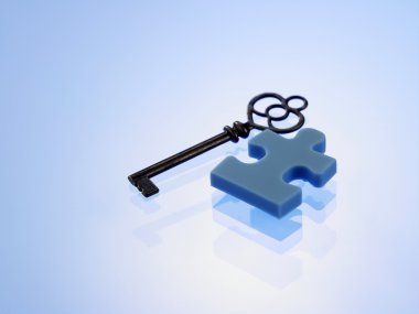  Parçalı bulmaca ile anahtar