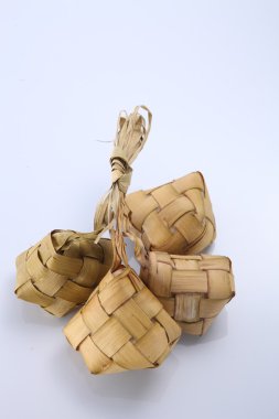 Ketupat - doğal pirinç kaplama