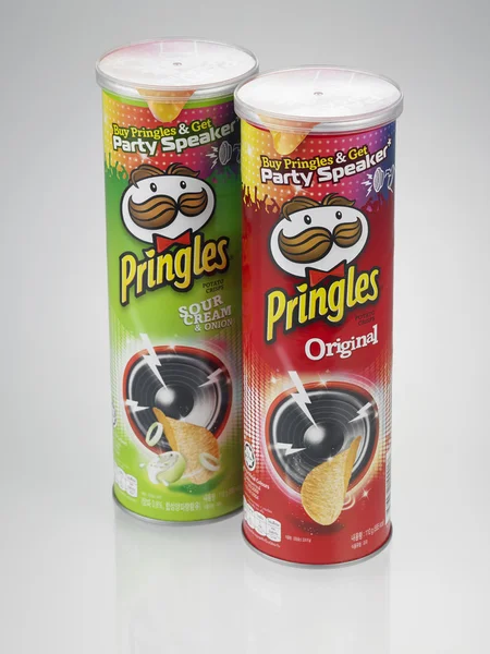 Conjunto de chips Pringles — Fotografia de Stock