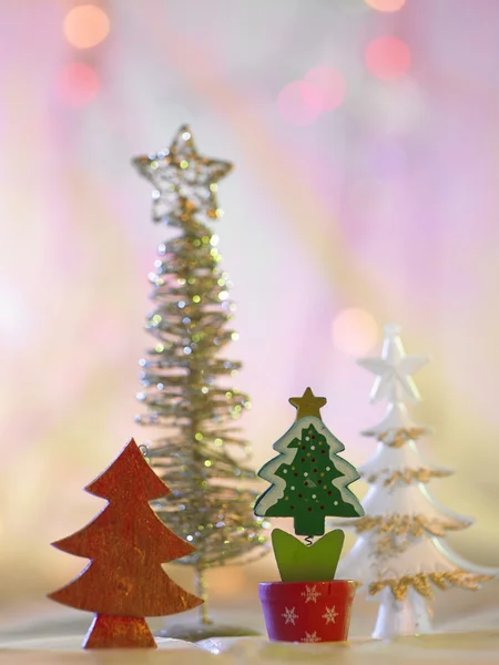 Merry christmas trees — Stock Photo, Image