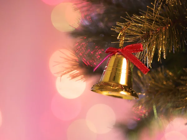 Ornamento de Navidad - campana — Foto de Stock