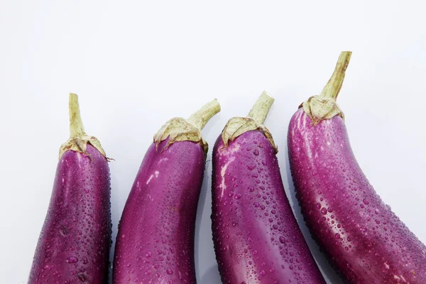 Taze mor patlıcan — Stok fotoğraf