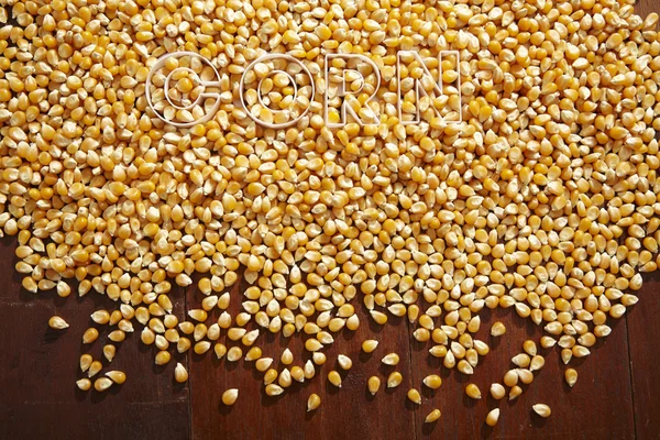 Жовті сухого зерна — стокове фото