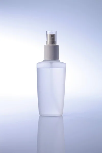 White container of spray bottle — Stock Photo, Image