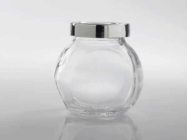 Tarro de vidrio para condimento — Foto de Stock