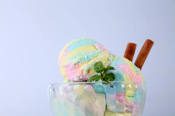 Crème glacée Raibow — Photo