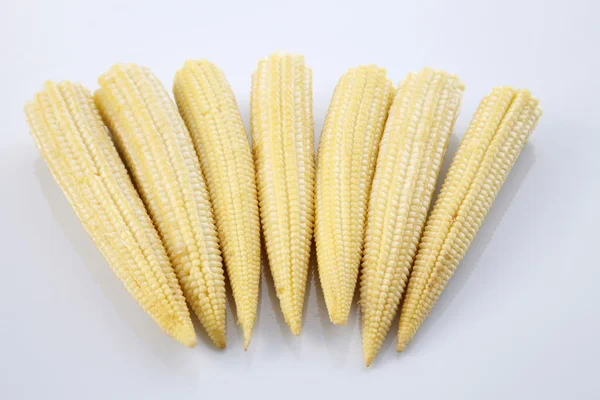 Fresh baby corns — Stock Photo, Image