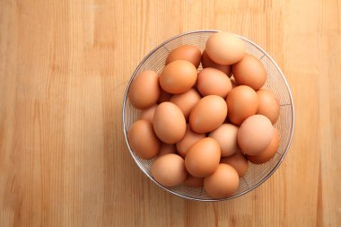 taze kahverengi yumurta