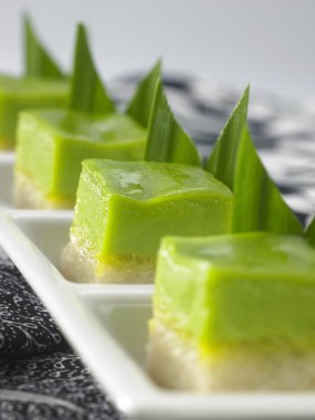 Pandan kremalı Pastalar