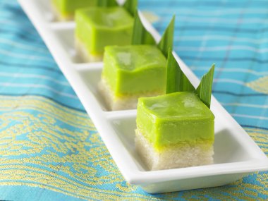 Pandan kremalı Pastalar