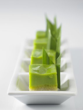 Pandan kremalı Pastalar