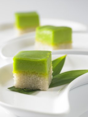 Pandan kremalı Pastalar