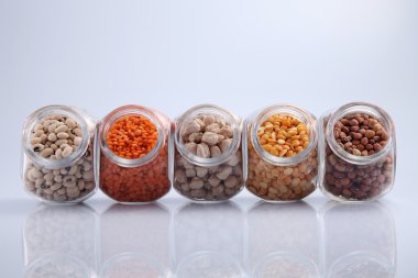 farklı çeşitli fasulye