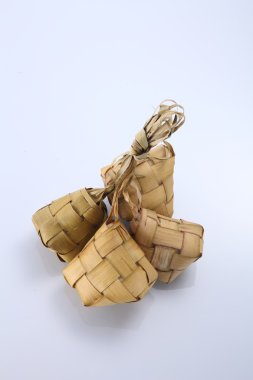 Ketupat - doğal pirinç kaplama