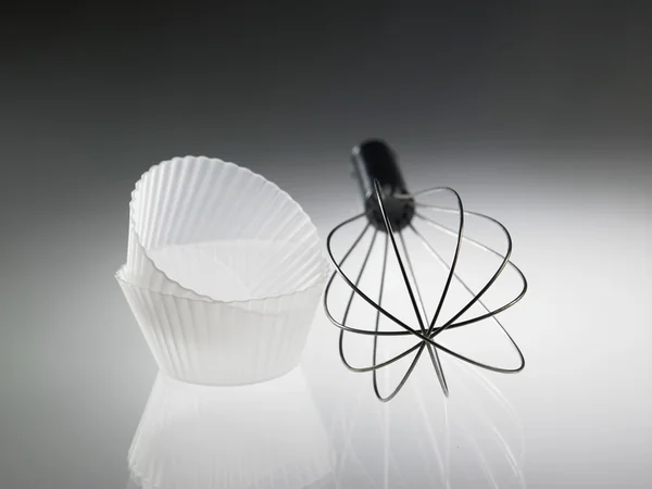 Whisk e suportes de silicone — Fotografia de Stock