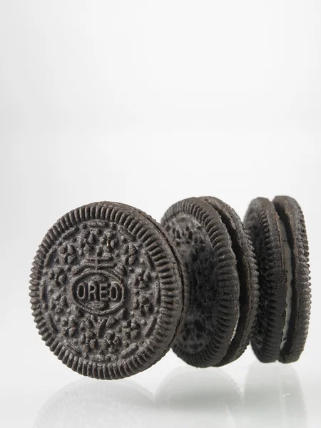 Oreo sandwich cackes — Stock Photo, Image