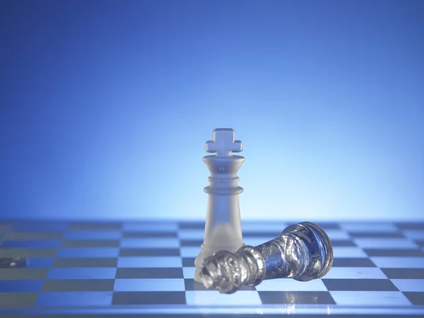 Chess figures view — Stock Photo, Image