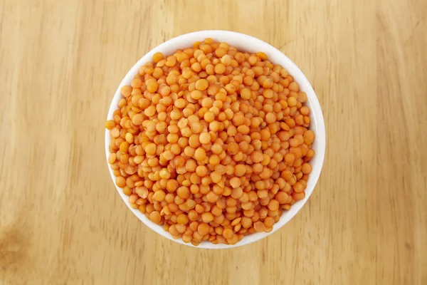 Fresh red lentils — Stock Photo, Image