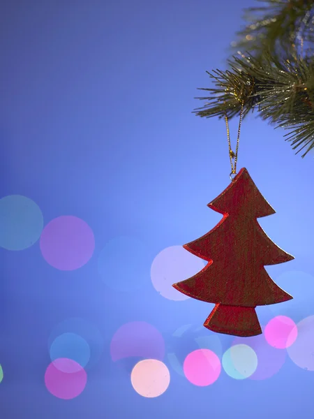 Árvore de natal ornamento natal — Fotografia de Stock