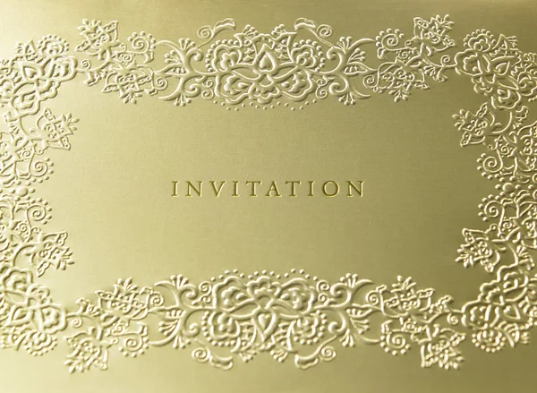 Cartão convite de Natal — Fotografia de Stock