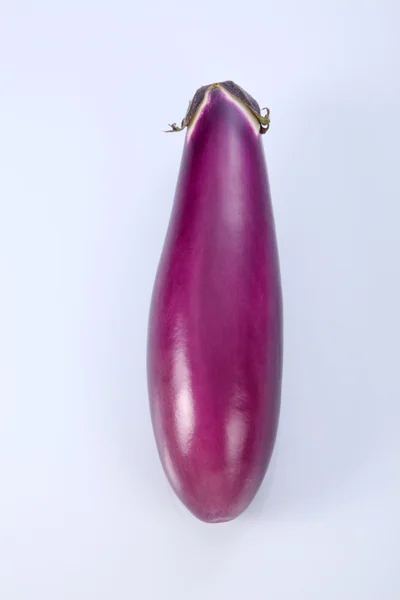 Egg plant on the white — Stock Photo, Image