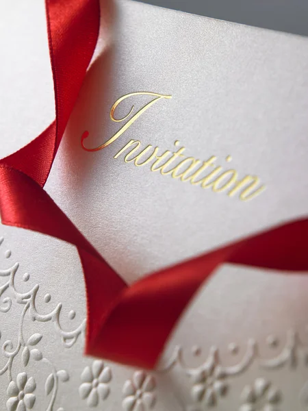 Christmas invitation card — Stock Photo, Image