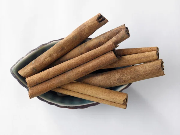 Palitos de canela seca — Fotografia de Stock