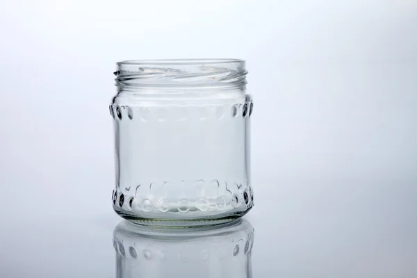 Pot en verre étanche à l'air — Photo