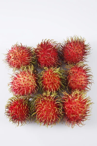 Azjatycki owoców rambutans — Zdjęcie stockowe