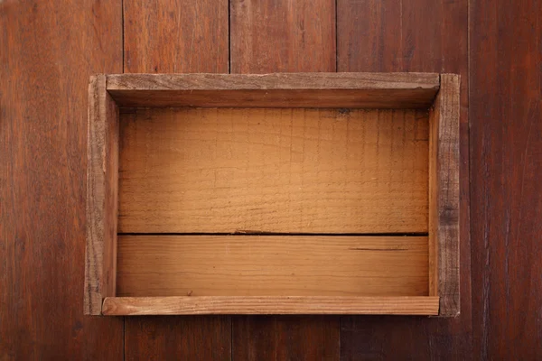 Old wooden crate — Stock Photo, Image