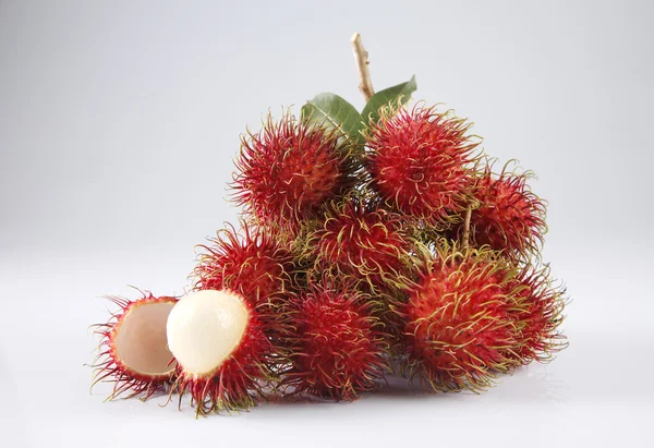 Azjatycki owoców rambutans — Zdjęcie stockowe