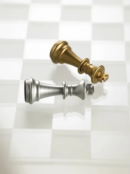 象棋的数据视图 — 图库照片
