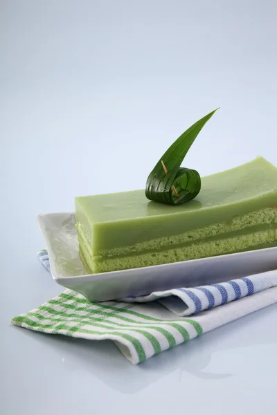 Pandan layer cake — Stock Photo, Image