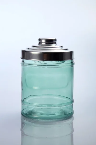 Borcan de sticlă etanș cu aer — Fotografie, imagine de stoc