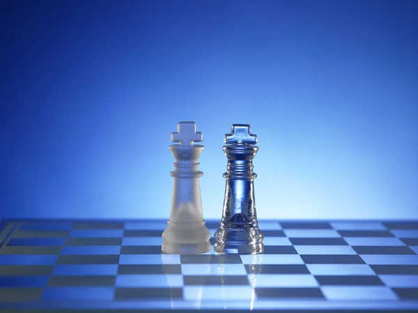 Chess figures view — Stock Photo, Image
